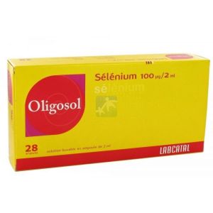 Oligosol Sélénium - 28 ampoules