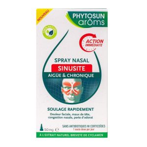 Phytosun - Spray nasal sinusite aigüe & chronique - 50mg