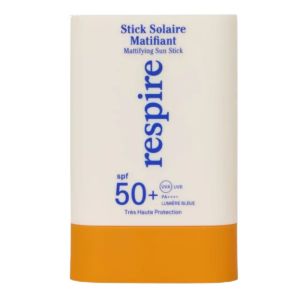 Respire - Stick solaire anti taches matifiant - 15g