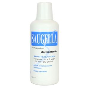 Saugella - Dermoliquide Soin lavant intime & corps - 500mL