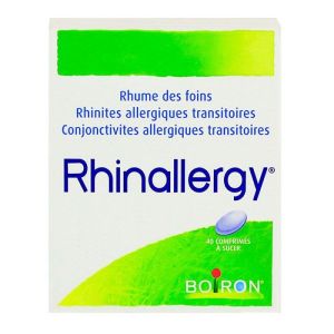 Boiron - Rhinallergy - 40 comprimés