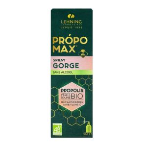 Lehning - PropoMax spray gorge sans alcool - 30ml