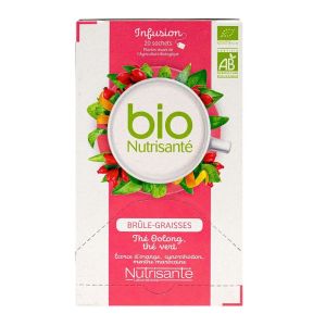 Nutrisanté - Infusion Bio Brûle-graisse - 20 sachets