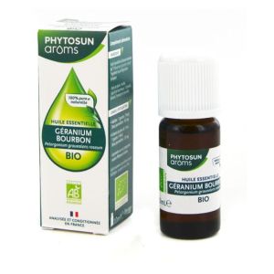 Phytosunarom - Huile essentielle de Geranium Bourbon Bio - 10ml