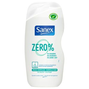 Sanex Zéro % - Gel douche peaux normales - 500 ml