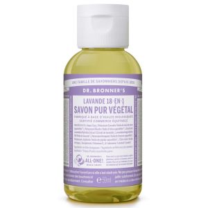 Dr. Bronner's - Savon liquide pure végétal 18-en-1 - Lavande - 59ml