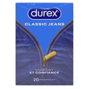 Durex - Classic Jeans - 20 préservatifs