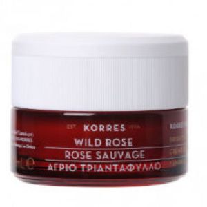 Korres - Rose sauvage crème de jour éclat et premières rides - 40ml