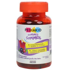 Pediakid - Gommes Sommeil Fruit des bois - 60 oursons