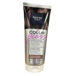 Phyto - Color gloss masque raviveur de couleur & soin châtain chaud - 200 mL