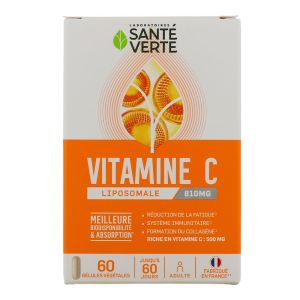 Santé verte - Vitamine C - 60 gélules