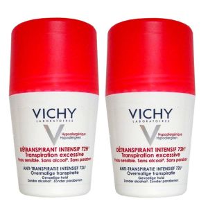 Vichy - Détranspirant 72h transpiration excessive 2x50 ml