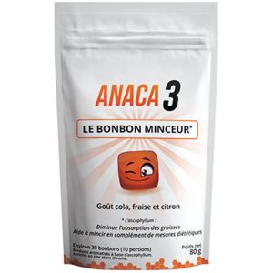 Anaca 3 - Le bonbon minceur - 80g
