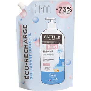 Cattier Baby - Gel Lavant Doux Corps Et Cheveux - 1L