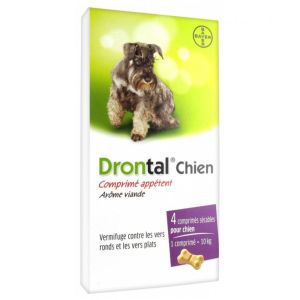 Drontal - Chat - 4 comprimés