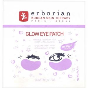 Erborian - Glow Eye Patch - Masque tissu yeux effet ultra-radieux - 5 g