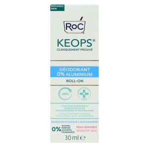 Roc - Keops déodorant en roll-on 0% aluminium roll-on - 30ml
