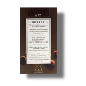 Korres - Coloration Haute Performance - 6.77 Blond foncé marron intense