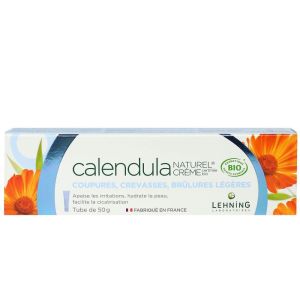 Lehning - Calendula naturel Crème Bio - 50g
