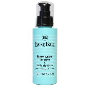 RoseBaie -Sérum Cristal Kératine x huile de ricin - 100ml