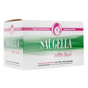 Saugella - Serviettes Maternité - 10 Sachets