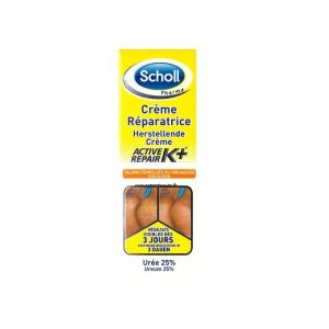Scholl - Crème réparatrice Active repair K+ - 60ml