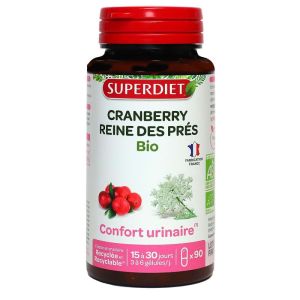 Superdiet - Cranberry Reine des prés Bio - 90 gélules
