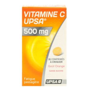 UPSA - Vitamine C 500mg - 30 comprimés à croquer
