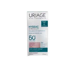Uriage - Hyséac 3-Regul+ Soin Global Anti Imperfections SPF50+ - 50ml