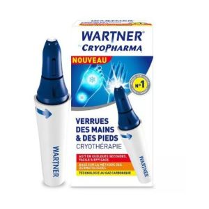 Wartner by cryopharma - Stylo verrues mains et pieds - 14mL