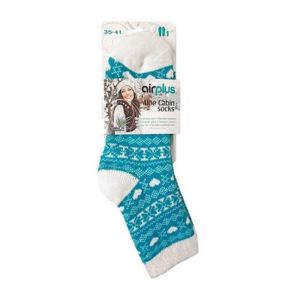 AirPlus - Chaussettes à l'Aloe Vera Cœur Bleu 35-41
