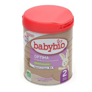 Babybio - Optima 2ème âge 6-12 mois - 800g