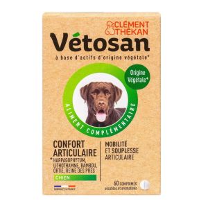 CLÉMENT THÉKAN - Vetosan Confort Articulaire 60comprimés Chien