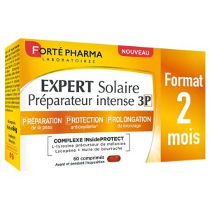 Forté Pharma - Expert Solaire Préparateur Intense 3P - 60 Comprimés