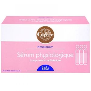 Gifrer - Sérum physiologique - 30 unidoses de 5 ml