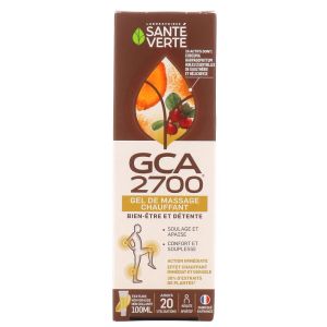 Santé Verte - GCA 2700 gel de massage chauffant - 100ml