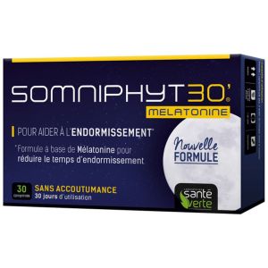 Santé Verte - Somniphyt 30 Mélatonine - 30 Comprimés