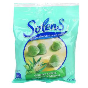 Solens - Gommes Eucalyptus et menthe - 100g