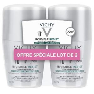 Vichy - Déodorant Invisible Resist 72h - 2x50mL