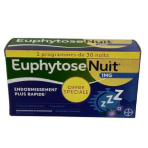 Bayer - Euphytose Nuit 1 mg - 60 comprimés