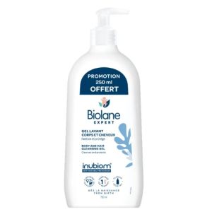 Biolane Expert - Gel Lavant Corps et Cheveux - 750 ml