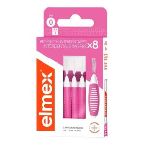 Elmex Brossettes Interdentaires 0.6mm (Taille 0) x8