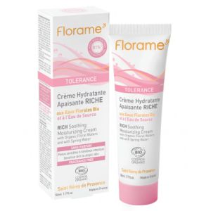 Florame - Crème Hydratante Apaisante Riche - 50ml