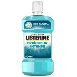 Listerine - Bain de bouche fraîcheur intense - 500 ml