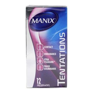 Manix - Tentation  - 12 préservatifs