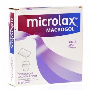 Microlax Macrogol - 10 sachets