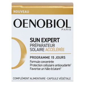 Oenobiol - Sun expert préparation solaire accélerée - 30 capsules