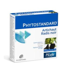 Pileje - Phytostandard artichaud radis noir - 30 comprimés