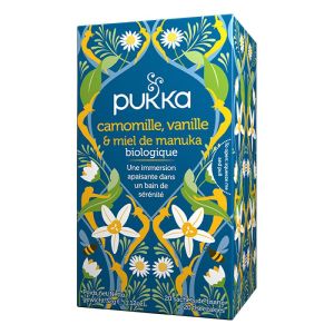 Pukka - Camomille, vanille et miel de manuka 20 sachets