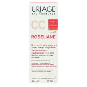 Uriage - Roséliane CC crème soin teinté anti-rougeurs SPF30 - 40ml